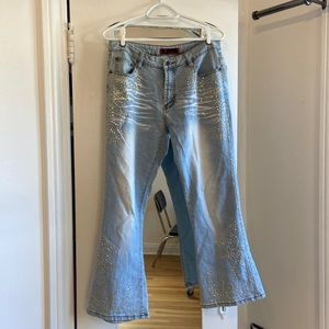 Bedazzled Bootcut Jeans